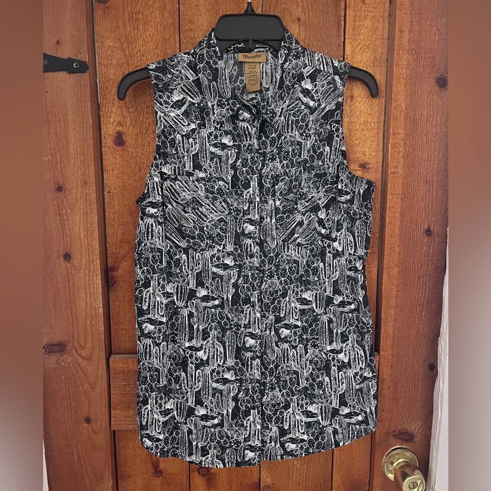 Sleeveless Wrangler retro